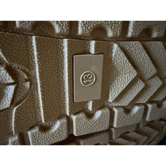 Jousen Mens Suede Boots Size 13 Tan Leather Chestnut Casual Outdoor Comfort New - Picture 8 of 8